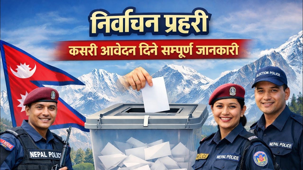 नेपाल प्रहरीले फाल्गुन २१ गतेको निर्वाचनको लागि १ लाख ३३ हजार ९८० जना निर्वाचन प्रहरीको लागि भर्ना खोलेको छ।