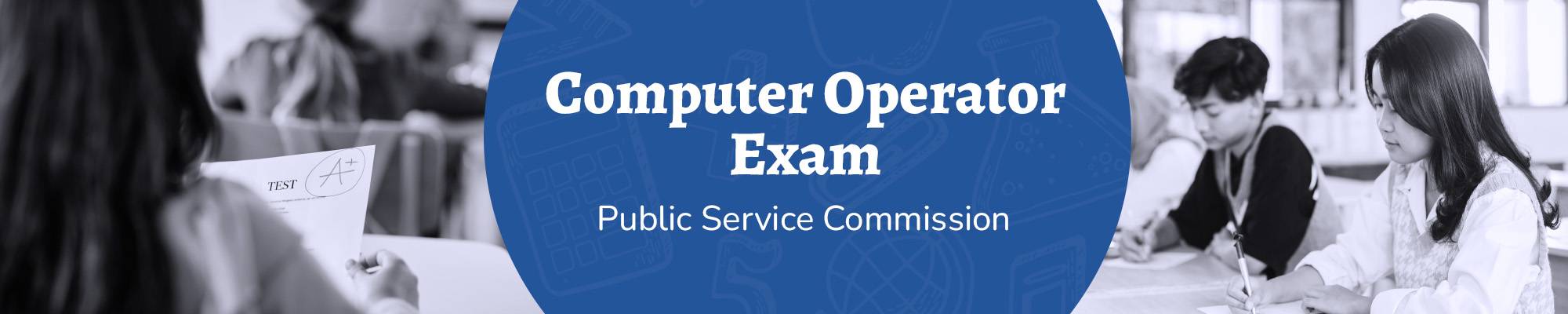 Computer Operator · कम्प्युटर अपरेटर